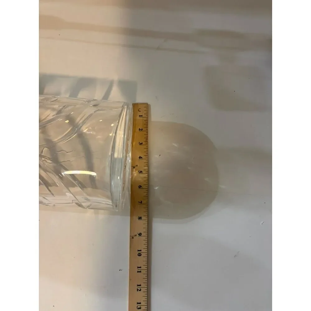 Waterford Crystal overture Oval Cut glass vase